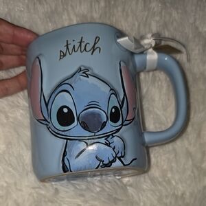 NWT Rae Dunn Disney Stitch Blue Mug